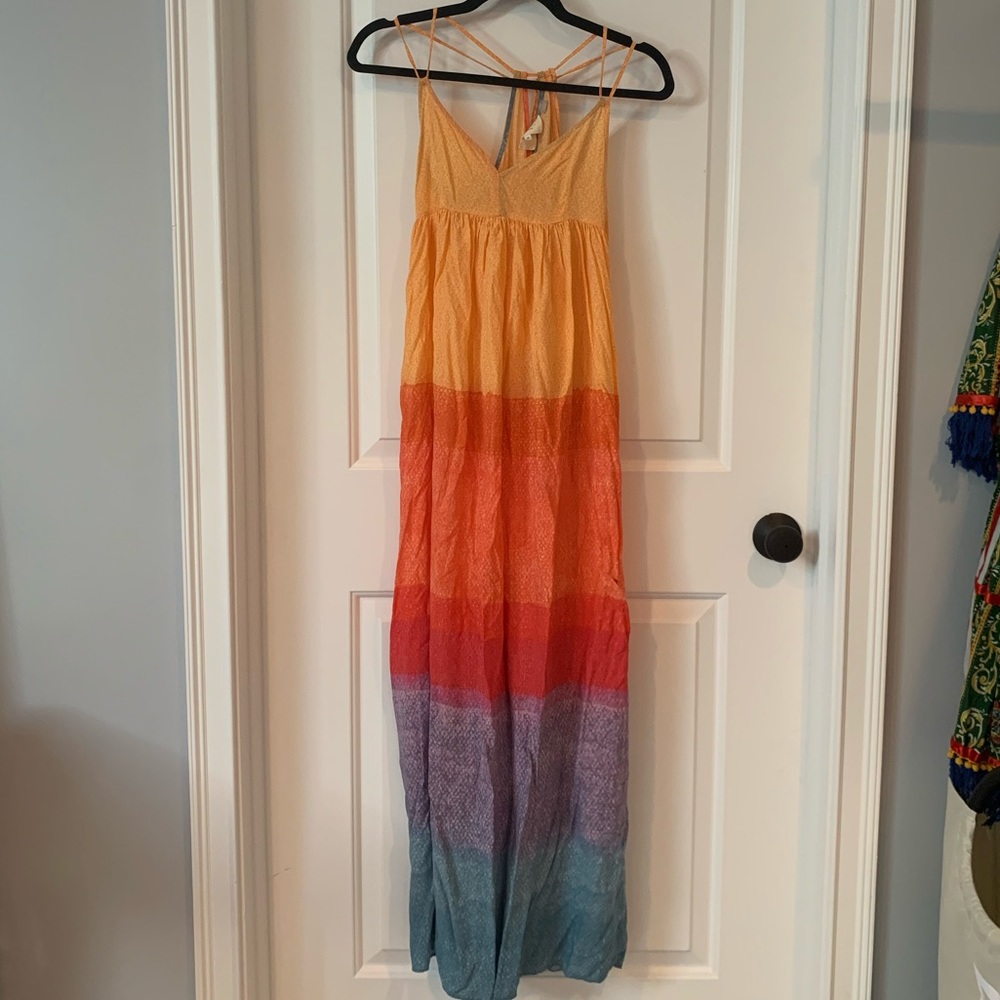 Anthropologie maxi dress
